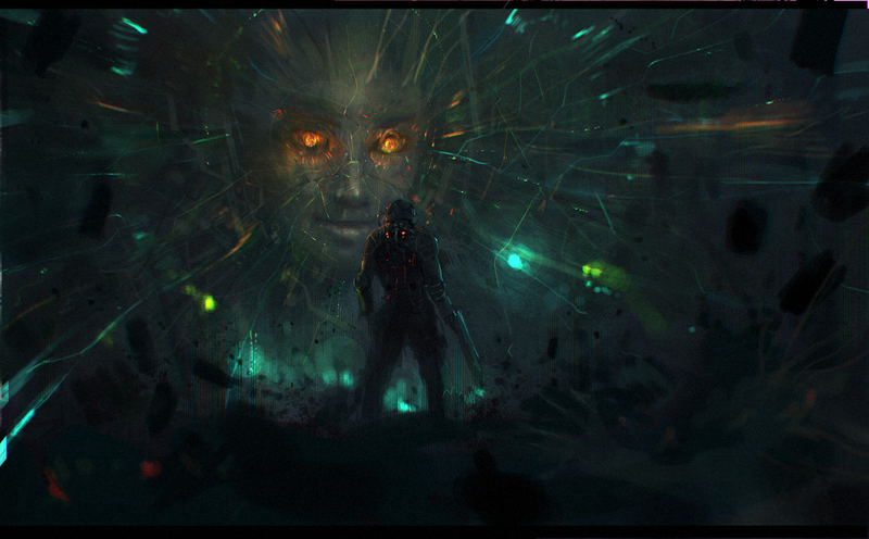 Illustration for article titled An Artist Is Faithfully Recreating System Shock 2's Greatest Scene